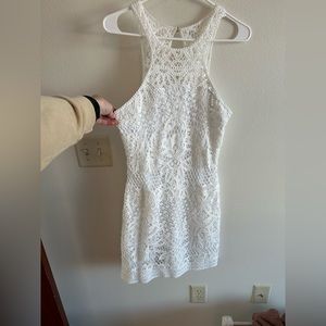 Lilly Pulitzer White Eyelet Lace Dress Medium
